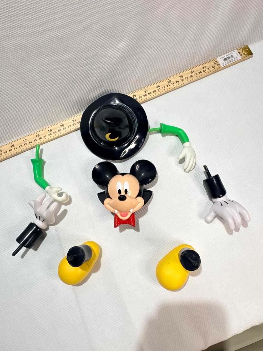 Disney Mickey Mouse pumpkin stick decorating